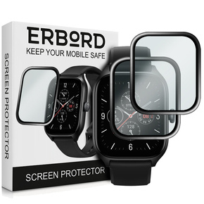 2x hybridní sklo ERBORD pro Amazfit GTS 4