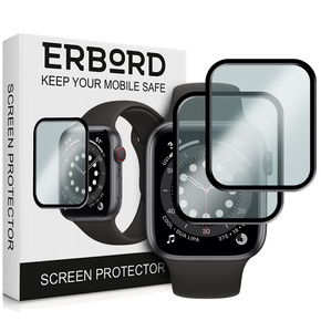 2x hybridní sklo ERBORD pro Apple Watch 4/5/6/SE 40mm