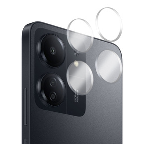 2x tvrzené sklo ERBORD pro kameru na Xiaomi Redmi 13C / Poco C65, průhledné
