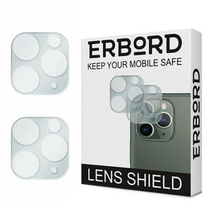 2x tvrzené sklo ERBORD pro kameru na iPhone 11 Pro