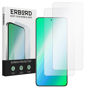 2x tvrzené sklo pro Motorola Moto E20/E30/E40, ERBORD 9H Hard Glass na displeji