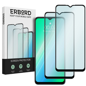 2x tvrzené sklo pro Oppo A17, ERBORD 3D pro celý displej