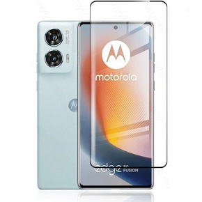 3D tvrzené sklo pro Motorola Edge 50 Fusion 5G, černý rámeček