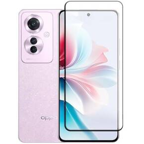 3D tvrzené sklo pro Oppo Reno 11F 5G, černé