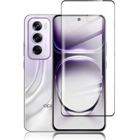 3D tvrzené sklo pro Oppo Reno 12 Pro, černý rámeček