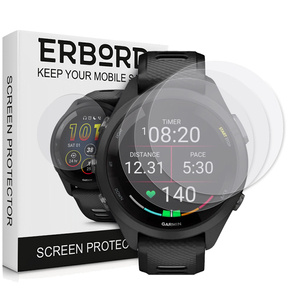 3x ERBORD Hydrogelová fólie pro Garmin Forerunner 265