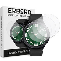 3x ERBORD Hydrogelová fólie pro Samsung Galaxy Watch 6 Classic 43mm