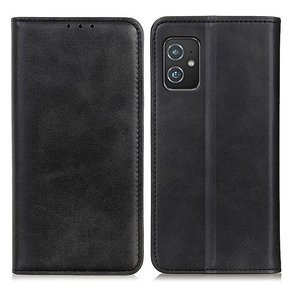 Flipové pouzdro pro Asus Zenfone 8, Split Leather, černé