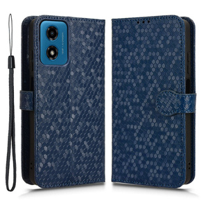 Flipové pouzdro pro Motorola Moto G24 / G24 Power / G04, Wallet Rhombus, modré