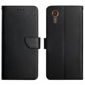 Flipové pouzdro pro Samsung Galaxy Xcover 7, Split Leather, černé