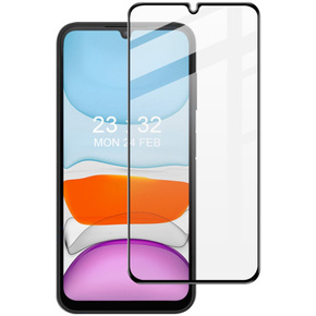 IMAK Full Cover tvrzené sklo pro Samsung Galaxy A25 5G, černé