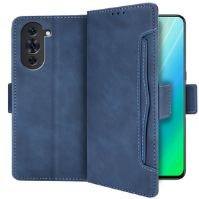 Klopové pouzdro pro Huawei Nova 10 Pro 4G, Card Slot, modré