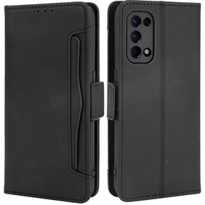 Klopové pouzdro pro Oppo Reno 5 5G, Card Slot, černé