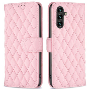 Klopové pouzdro pro Samsung Galaxy A05s, Wallet, BINFEN COLOR, růžové