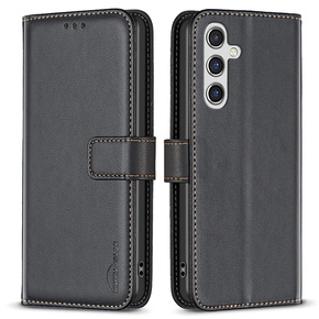 Klopové pouzdro pro Samsung Galaxy A55 5G,BINFEN Wallet, černé