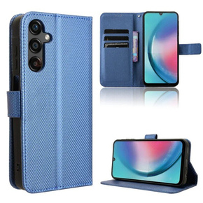 Klopové pouzdro pro Samsung Galaxy M55 5G, Wallet Smart Magnet, modré