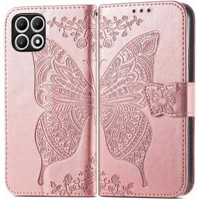 Klopové pouzdro pro T Phone 2 5G, Butterfly, růžové rose gold