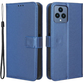 Klopové pouzdro pro T Phone 5G, Wallet Magnet, modré