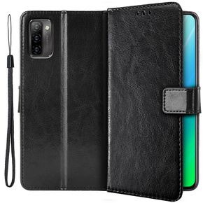 Klopové pouzdro pro Ulefone Note 12P, Wallet, černé