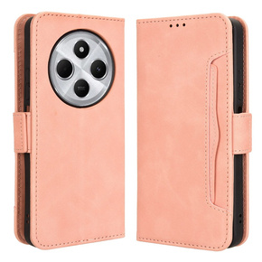 Klopové pouzdro pro Xiaomi Redmi 14C, Card Slot, růžové