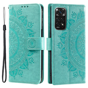 Klopové pouzdro pro Xiaomi Redmi Note 11/11S, Mandala, zelené