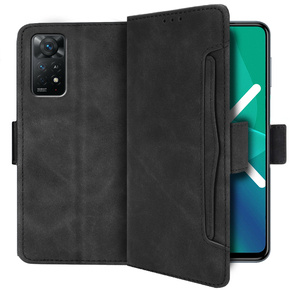 Klopové pouzdro pro Xiaomi Redmi Note 11 Pro 4G/5G, Card Slot, černé