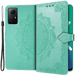 Klopové pouzdro pro Xiaomi Redmi Note 12S, Mandala, zelené