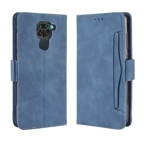 Klopové pouzdro pro Xiaomi Redmi Note 9, Card Slot, modré