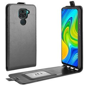 Klopové pouzdro pro Xiaomi Redmi Note 9, Flip, černé