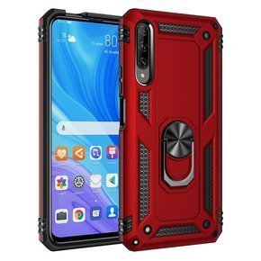 Pancéřové pouzdro pro Huawei P Smart Pro, Nox Case Ring, červené