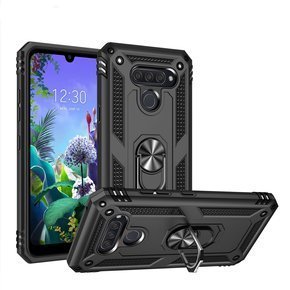 Pancéřové pouzdro pro LG K50 / Q60, Nox Case Ring, černé