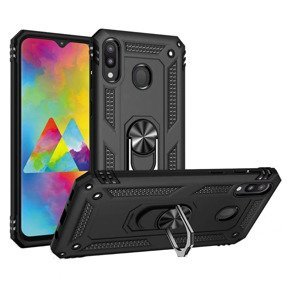 Pancéřové pouzdro pro Samsung Galaxy A20E, Nox Case Ring, černé