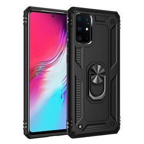 Pancéřové pouzdro pro Samsung Galaxy S10 Lite, Nox Case Ring, černé