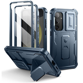 Pancéřové pouzdro pro Samsung Galaxy S24 Plus, Dexnor Full Body, námořnicky modré