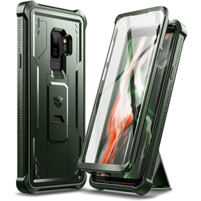 Pancéřové pouzdro pro Samsung Galaxy S9 Plus, Dexnor Full Body, zelené