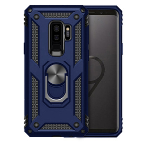 Pancéřové pouzdro pro Samsung Galaxy S9+ Plus, Nox Case Ring, modré