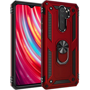 Pancéřové pouzdro pro Xiaomi Redmi Note 8 Pro, Nox Case Ring, červené