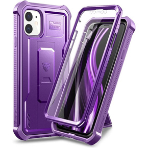 Pancéřové pouzdro pro iPhone 11, Dexnor Full Body, fialové