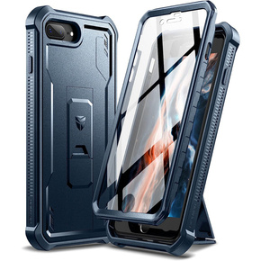 Pancéřové pouzdro pro iPhone 7 Plus / 8 Plus, Dexnor Full Body, námořnicky modré