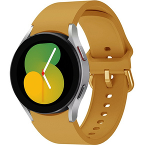 Pasek Silikonowy do Samsung Galaxy Watch 4/5, Żółty