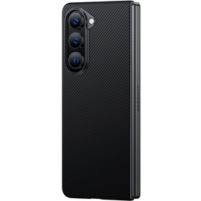 Pouzdro BENKS Kevlar pro Samsung Galaxy Z Fold5 5G, pro MagSafe, Carbon Fiber, černé