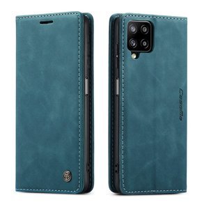 Pouzdro CASEME pro Samsung Galaxy A12 / M12 / A12 2021, Leather Wallet Case, modré