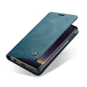 Pouzdro CASEME pro Samsung Galaxy S10E, Leather Wallet Case, modré