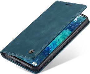 Pouzdro CASEME pro Samsung Galaxy S20 FE, Leather Wallet Case, zelené