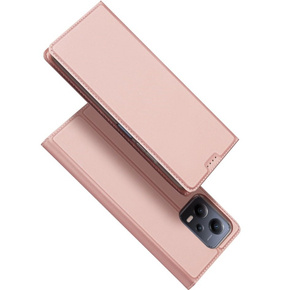 Pouzdro Dux Ducis pro Xiaomi Redmi Note 12 5G / POCO X5 5G, Skinpro, růžové rose gold