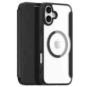 Pouzdro Dux Ducis pro iPhone 16 Plus, Skin X Pro, MagSafe, černé