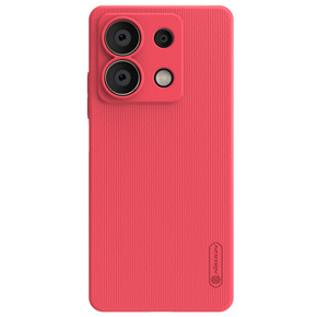 Pouzdro NILLKIN pro Xiaomi Redmi Note 13 5G, Super Frosted Shield Case, červené