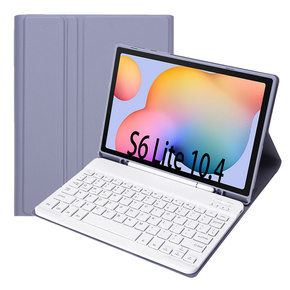 Pouzdro + klávesnice Samsung Galaxy Tab S6 Lite P610/P615 / S6 Lite 2022 10.4, Pen Slot, fialové