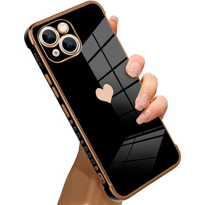 Pouzdro pro Apple iPhone 13, Electro heart, černé