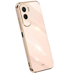 Pouzdro pro Honor 90 Lite 5G, Glamour CamShield, růžové rose gold